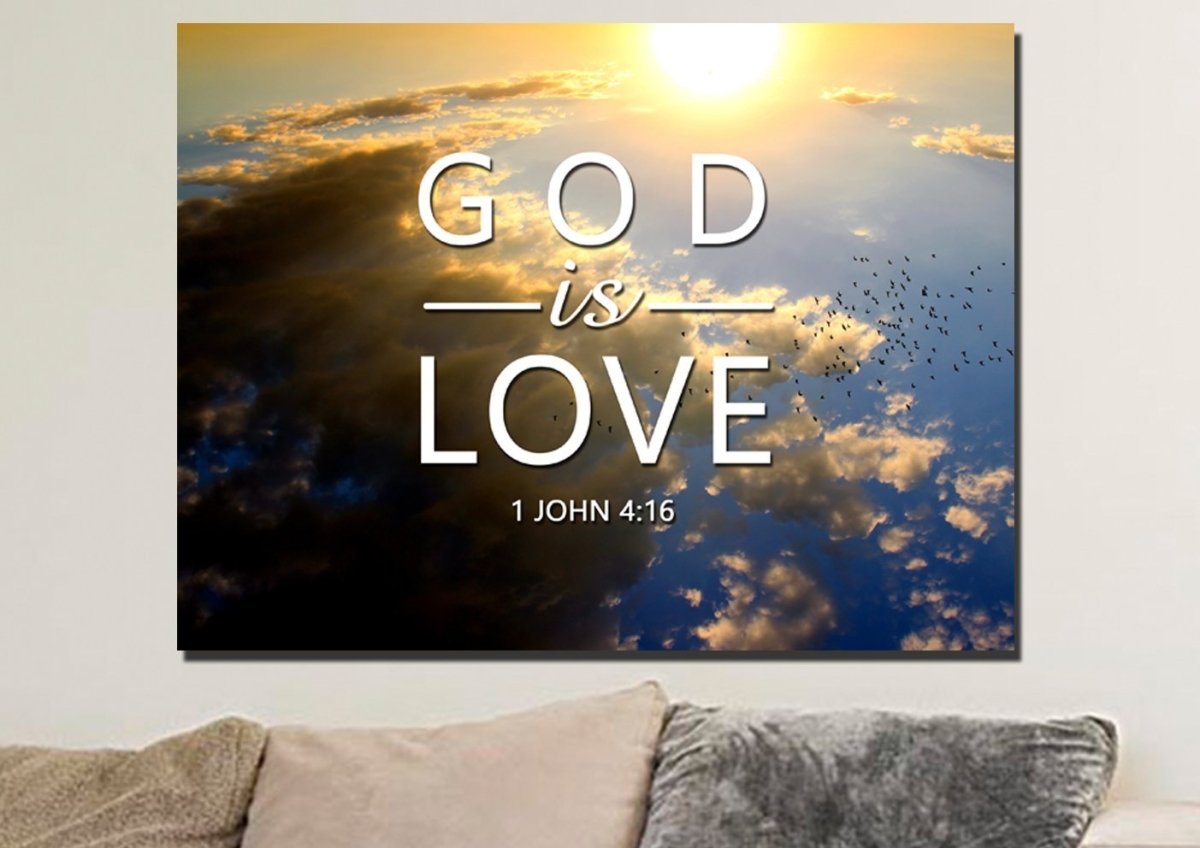 1 john 4:16 god is love