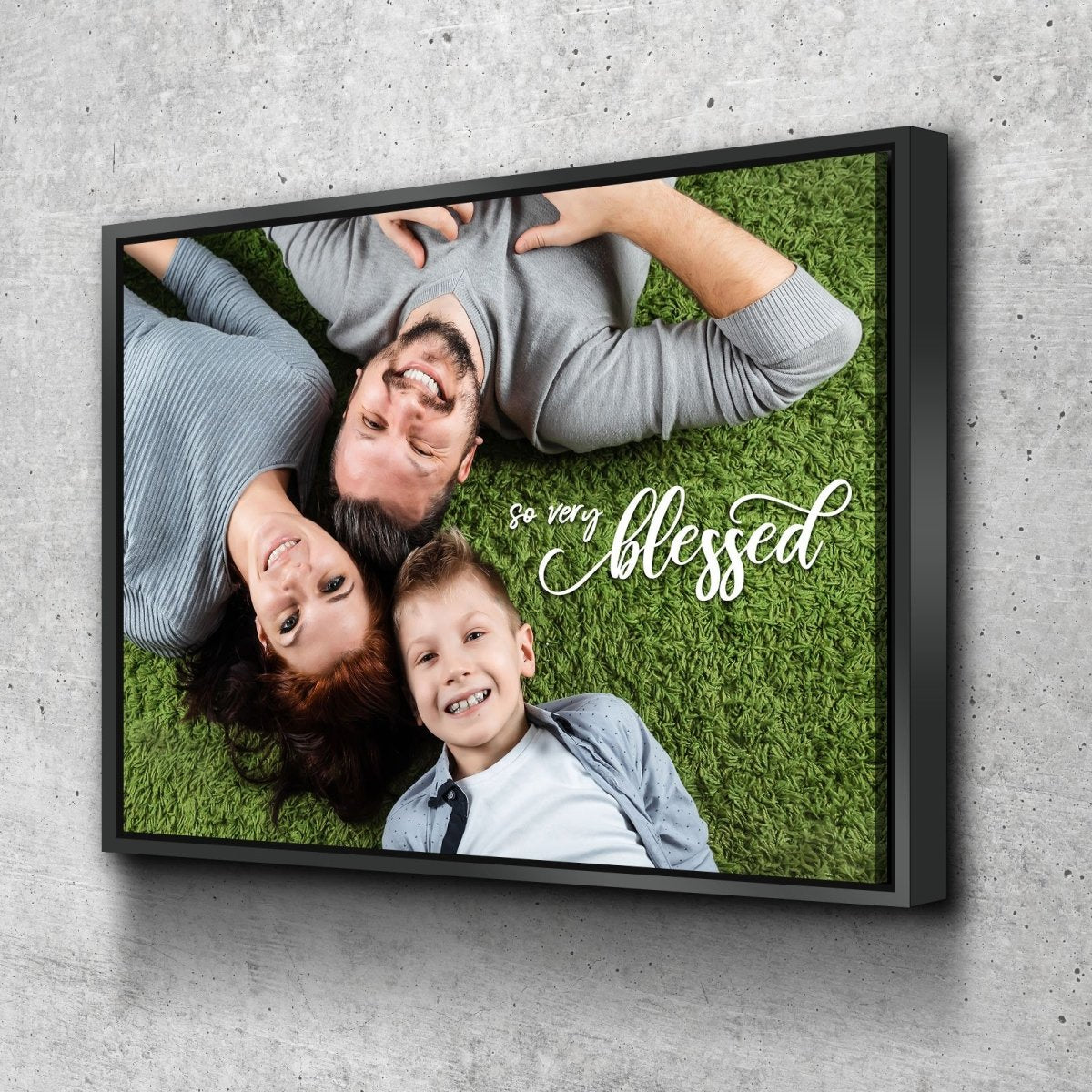 #10 So Very Blessed - Happy Family Art – Christian Walls