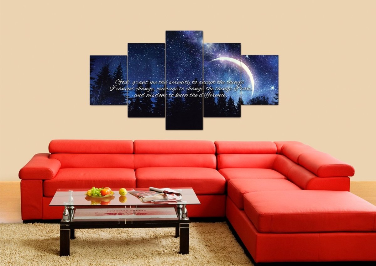 Moon #18 Serenity Prayer Wall Art – Christian Walls